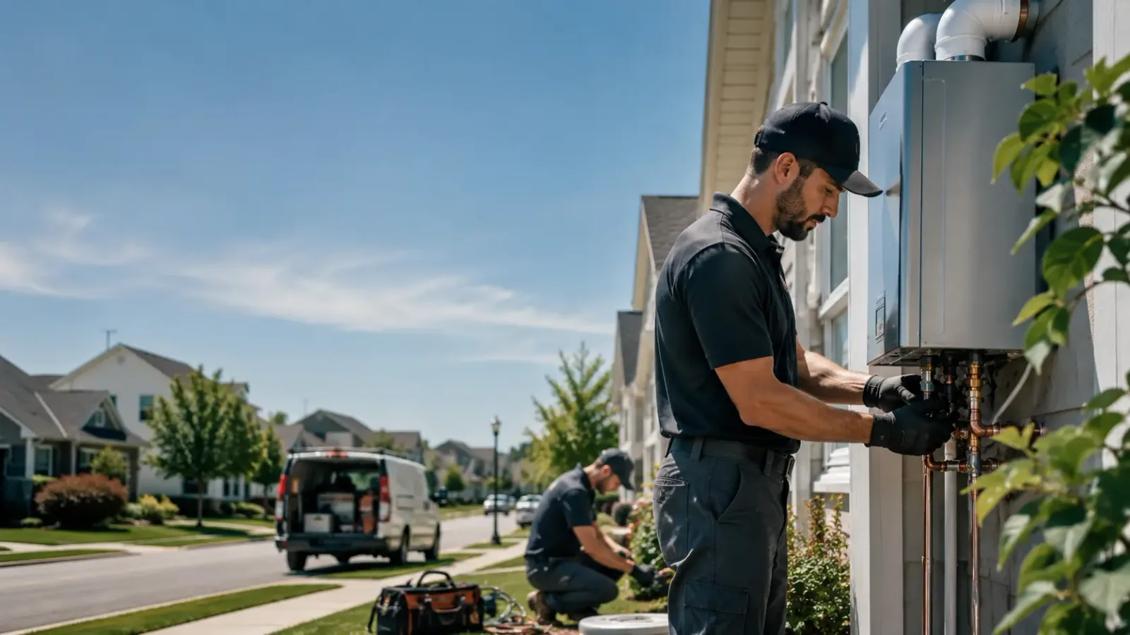 Tankless Water Heater Installation in Rudolph, WI
